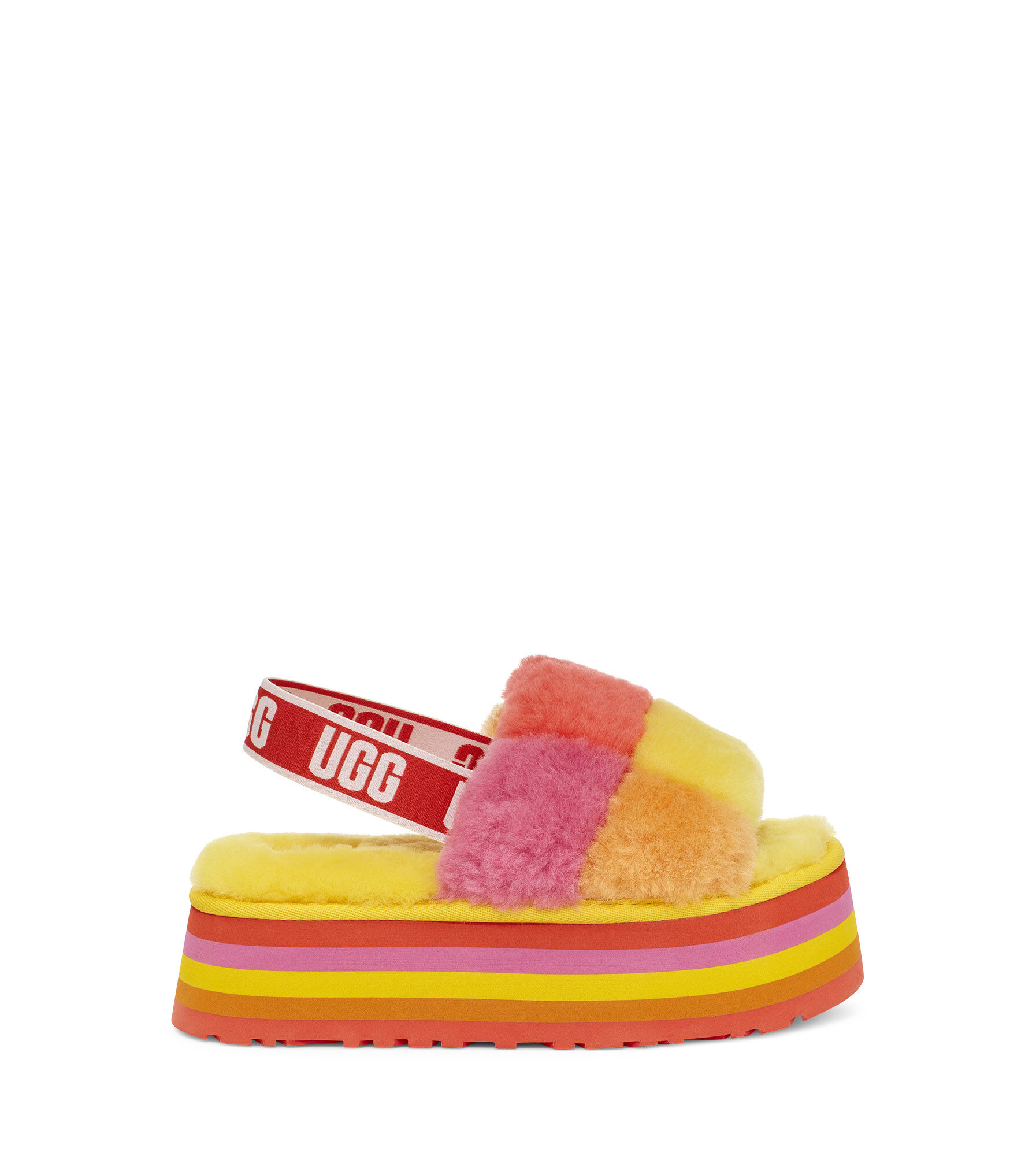 ugg disco checker slide blue