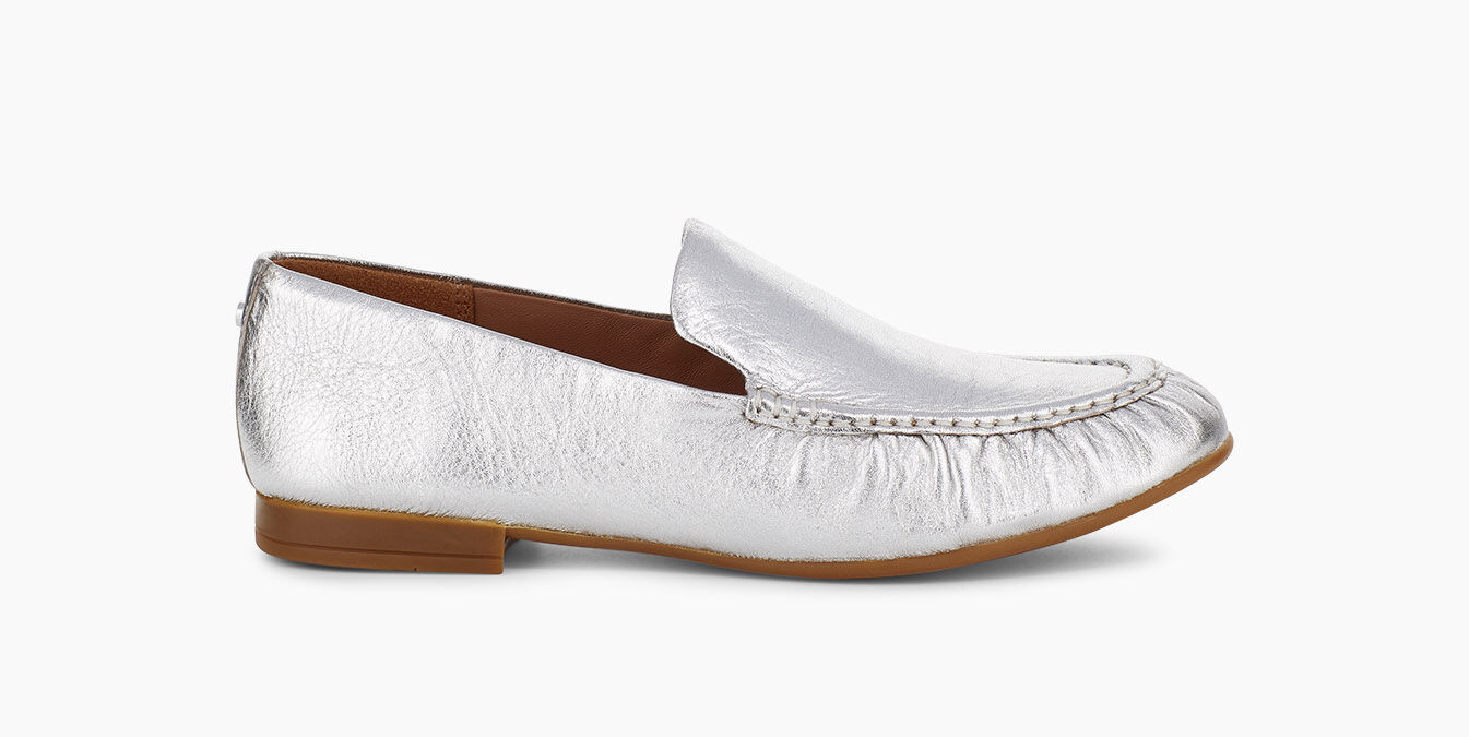 ugg metallic loafer