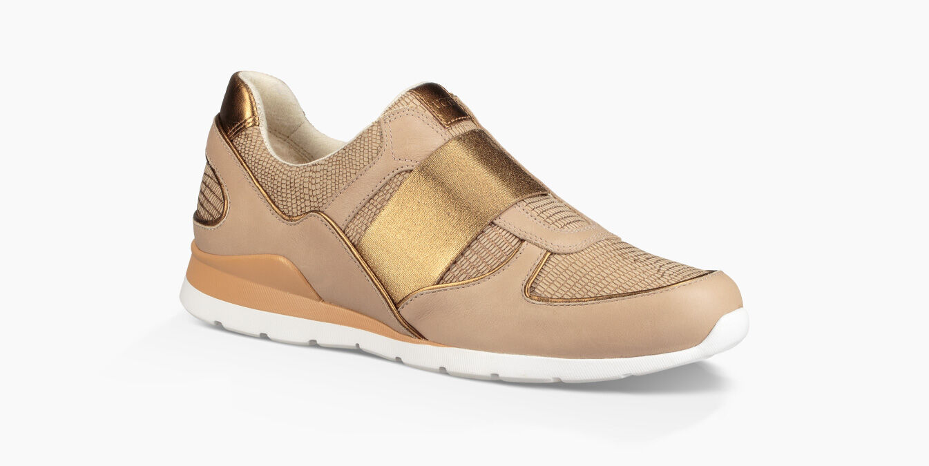 Ugg gold sneakers clearance