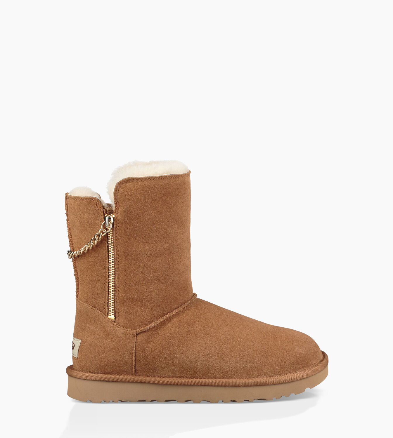 ugg classic sequin zip booties