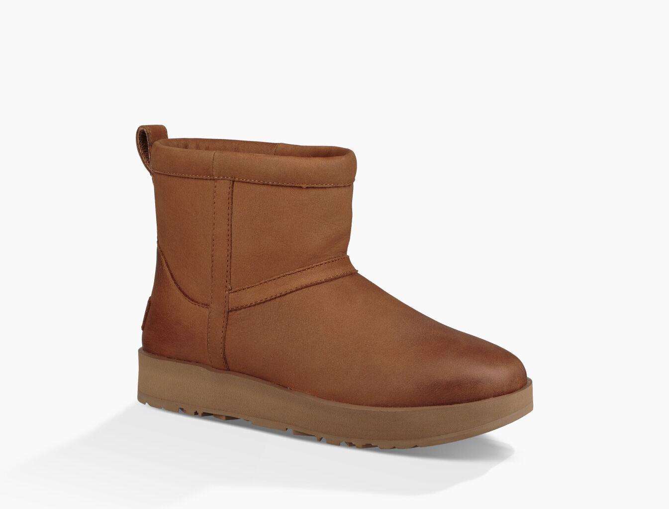 ugg classic mini leather waterproof