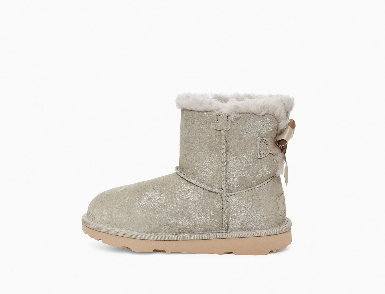 UGG® Mini Bailey Bow II Shimmer Boot 