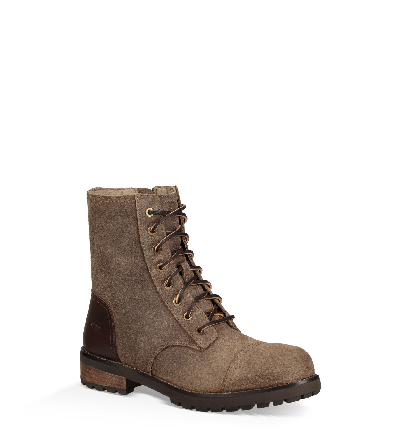 ugg kilmer leather & suede combat boots