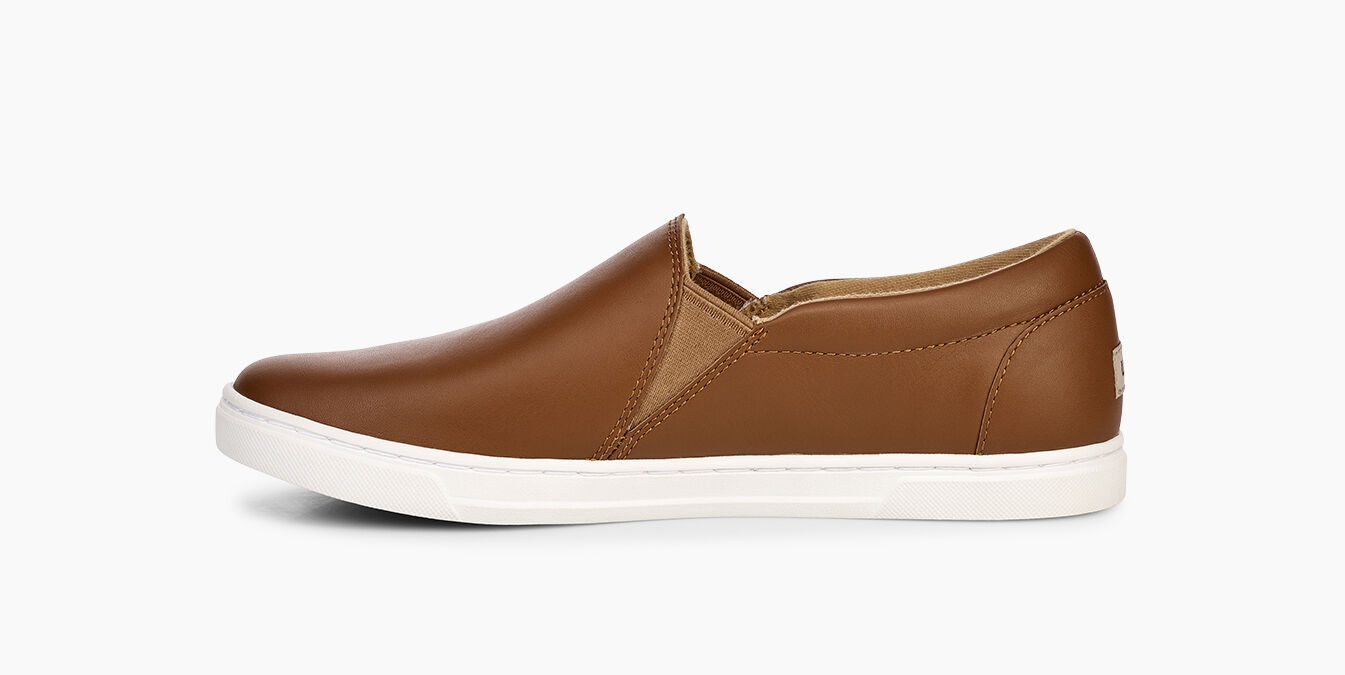 Ugg leather slip on clearance