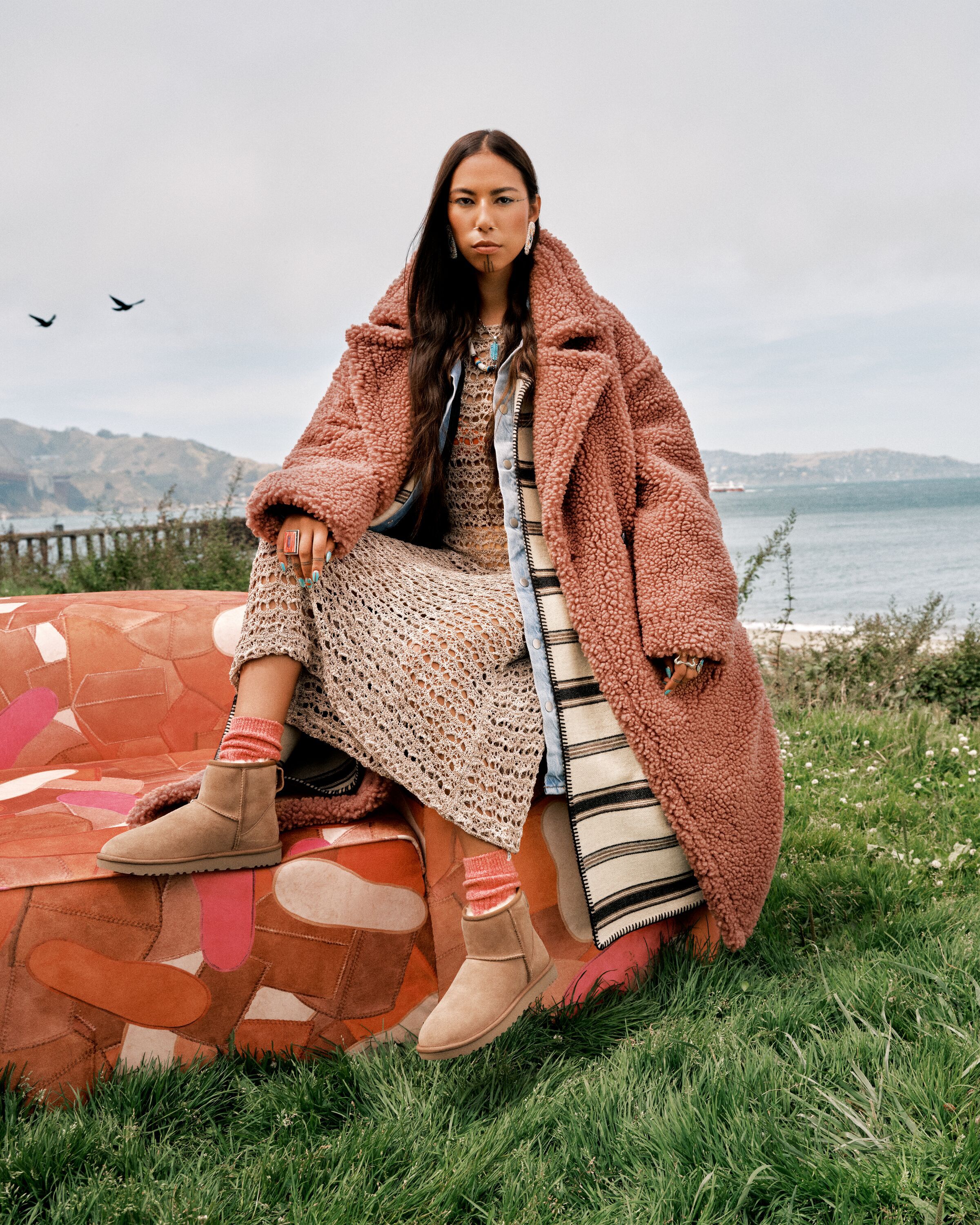 teddy coat full length