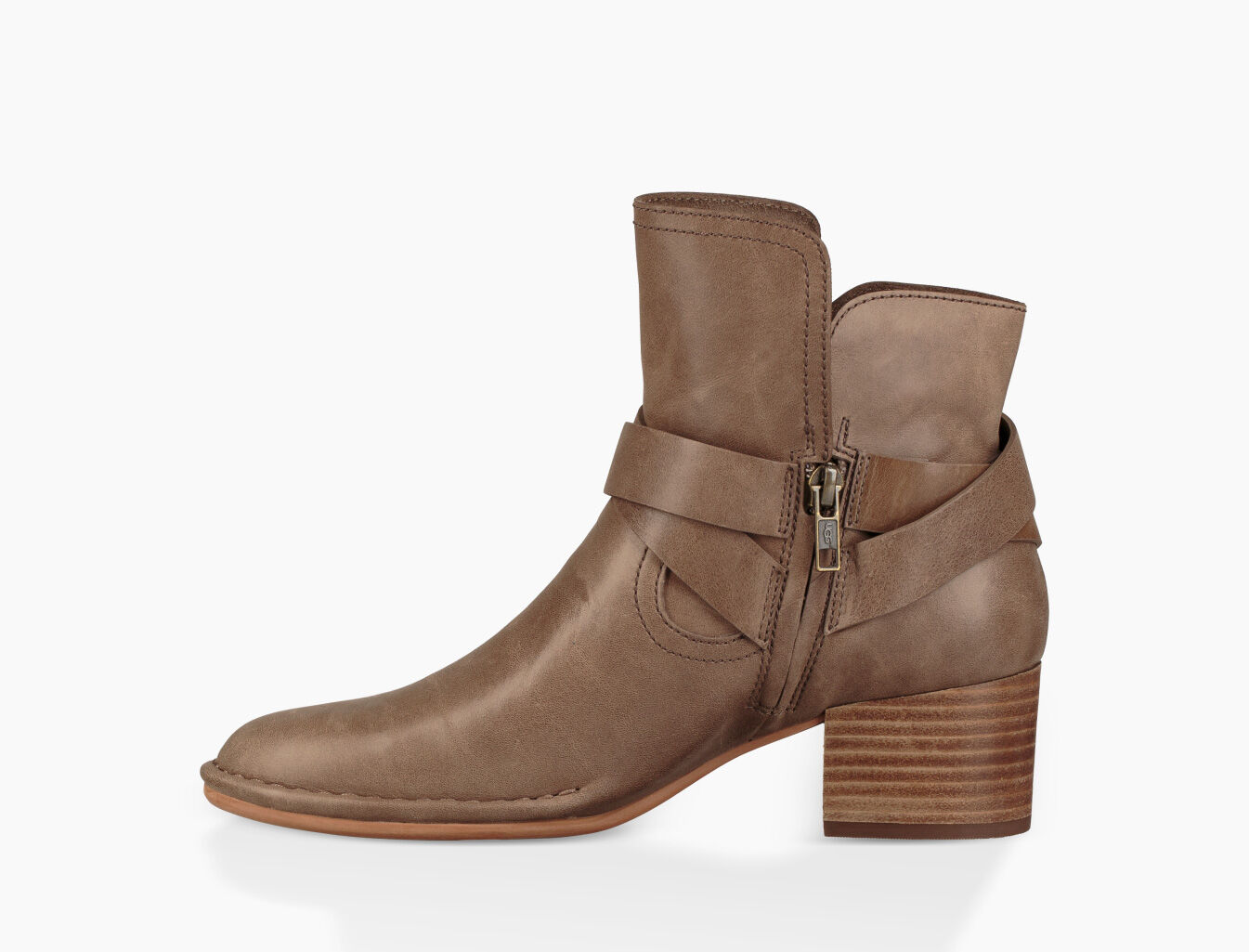 ugg elysian leather bootie