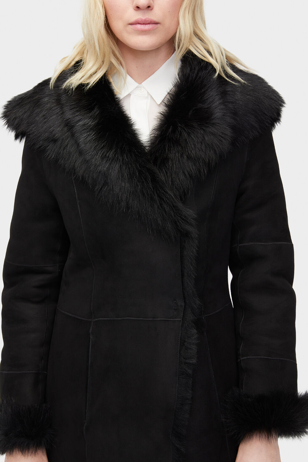 ugg vanessa toscana shearling coat