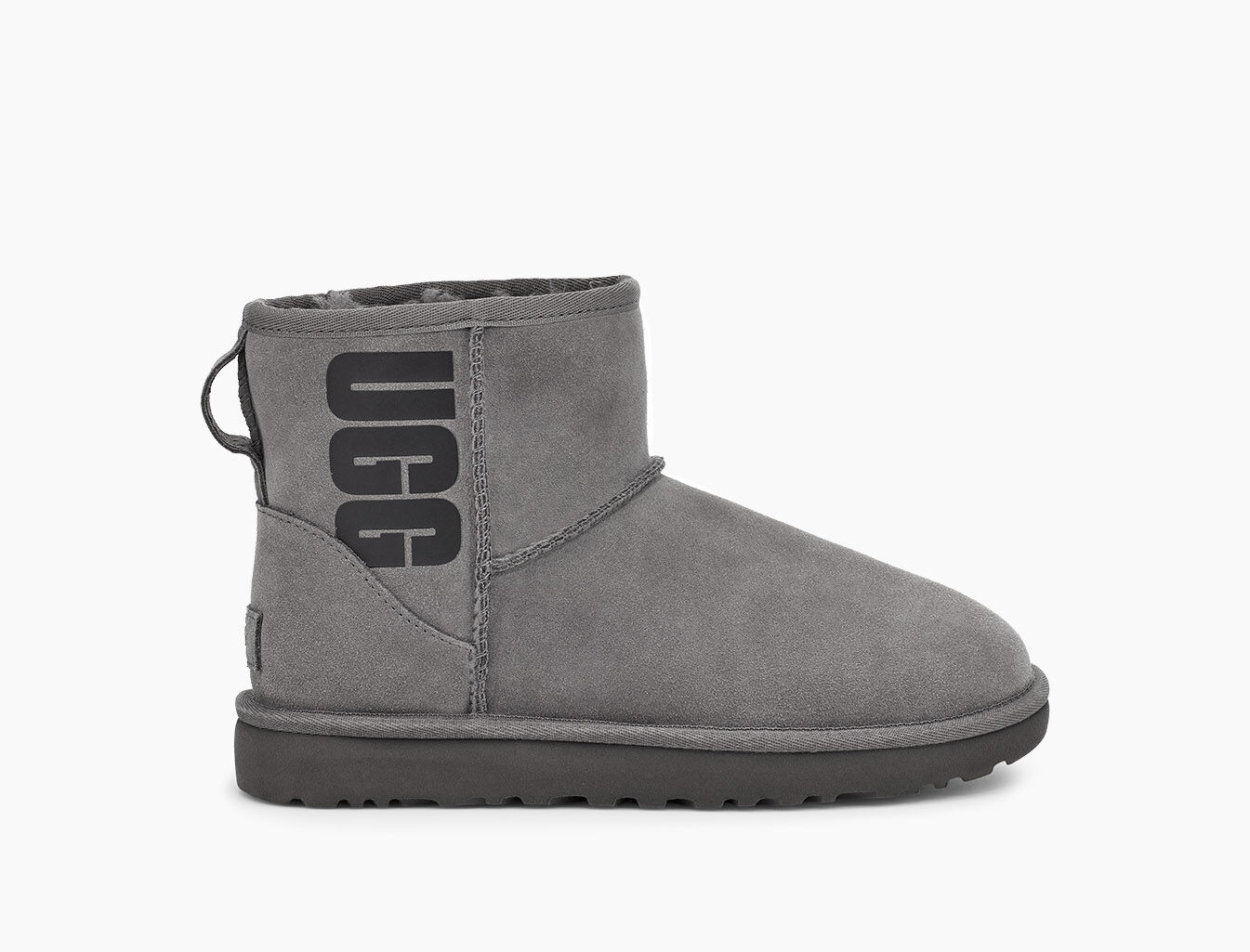 black rubber uggs