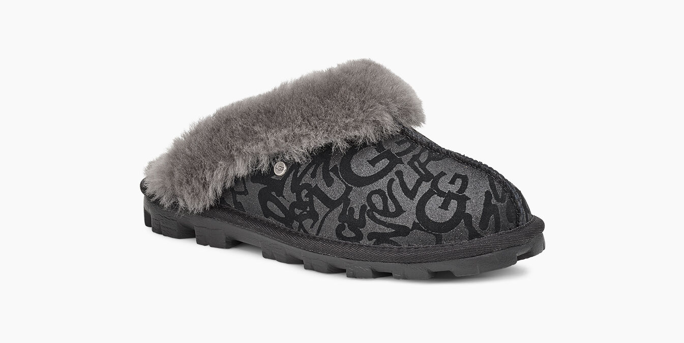 graffiti ugg slippers