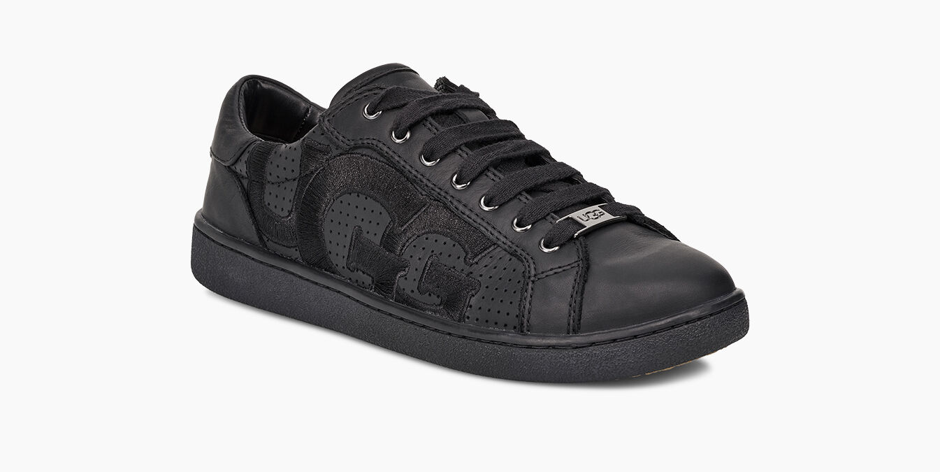 ugg milo black trainers