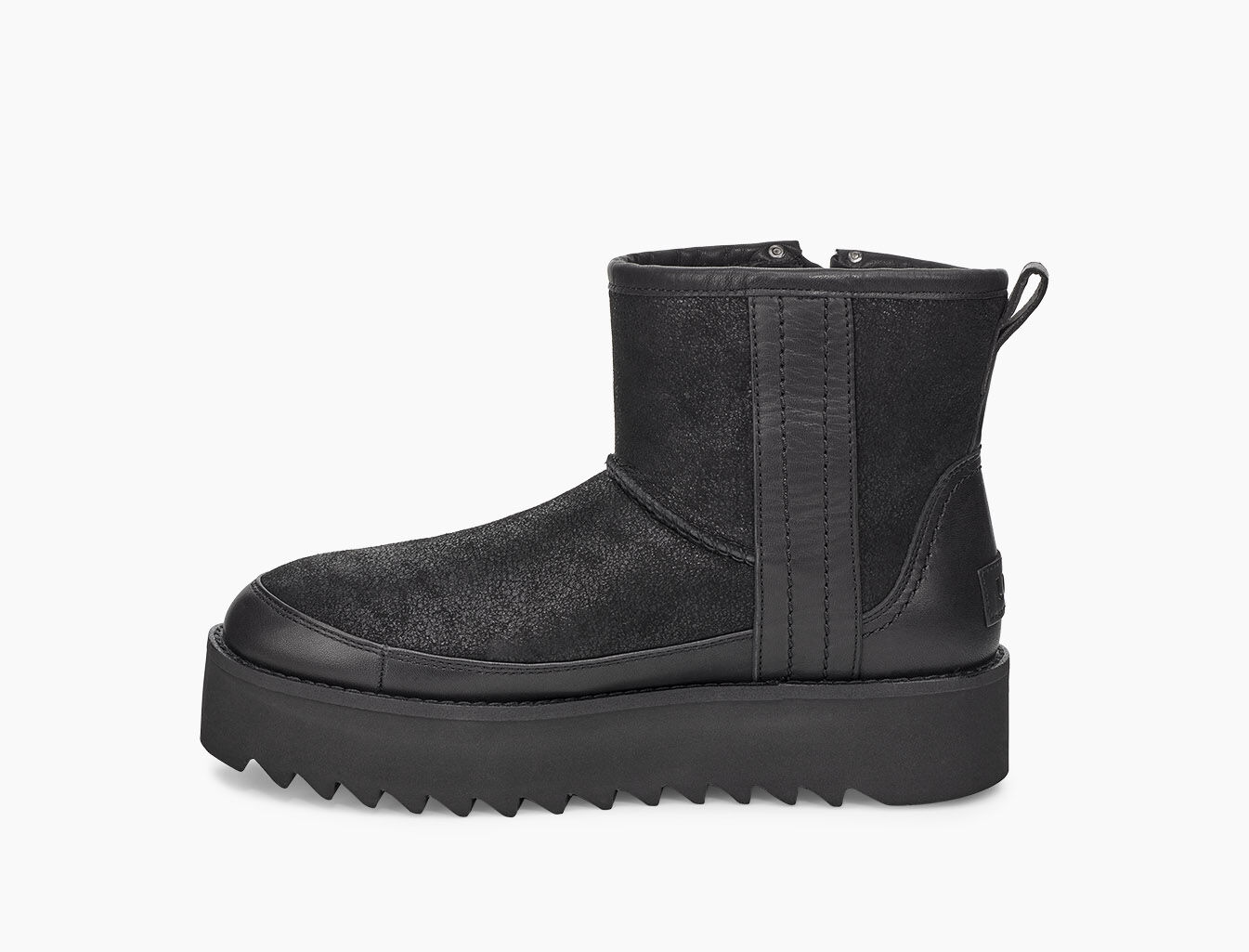UGG® Classic Rebel Biker Mini Boot for
