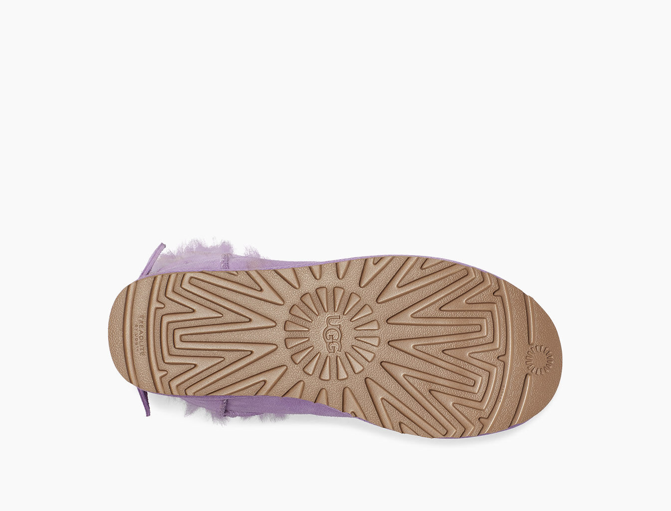 ugg suede bow mini