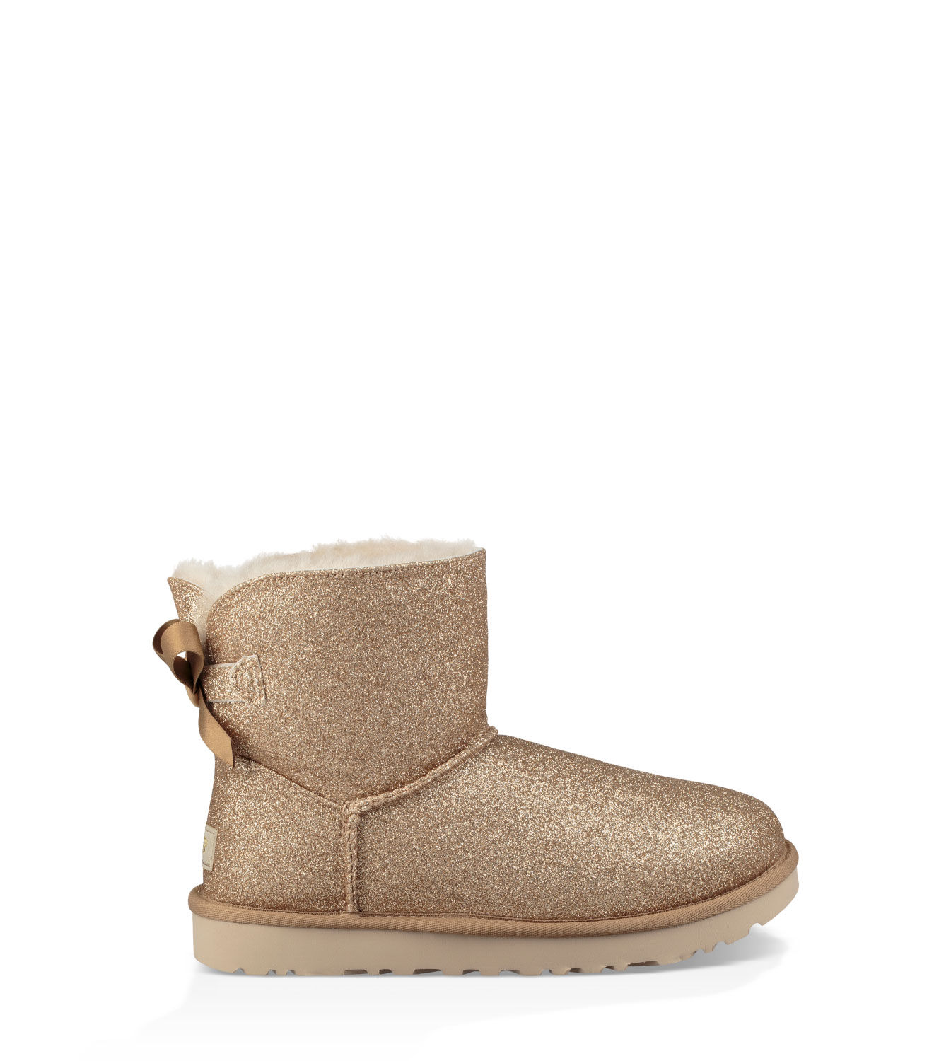 glitter bailey bow uggs