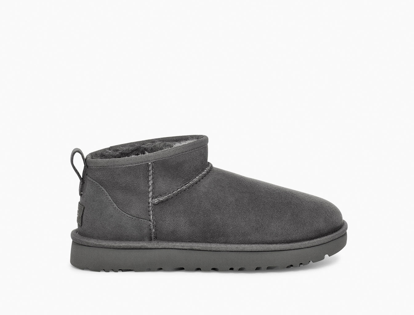 grey ugg mini boots