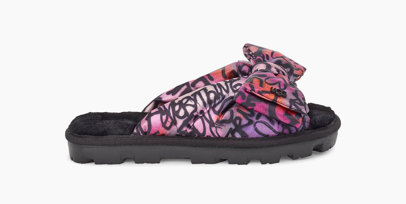 graffiti ugg slippers