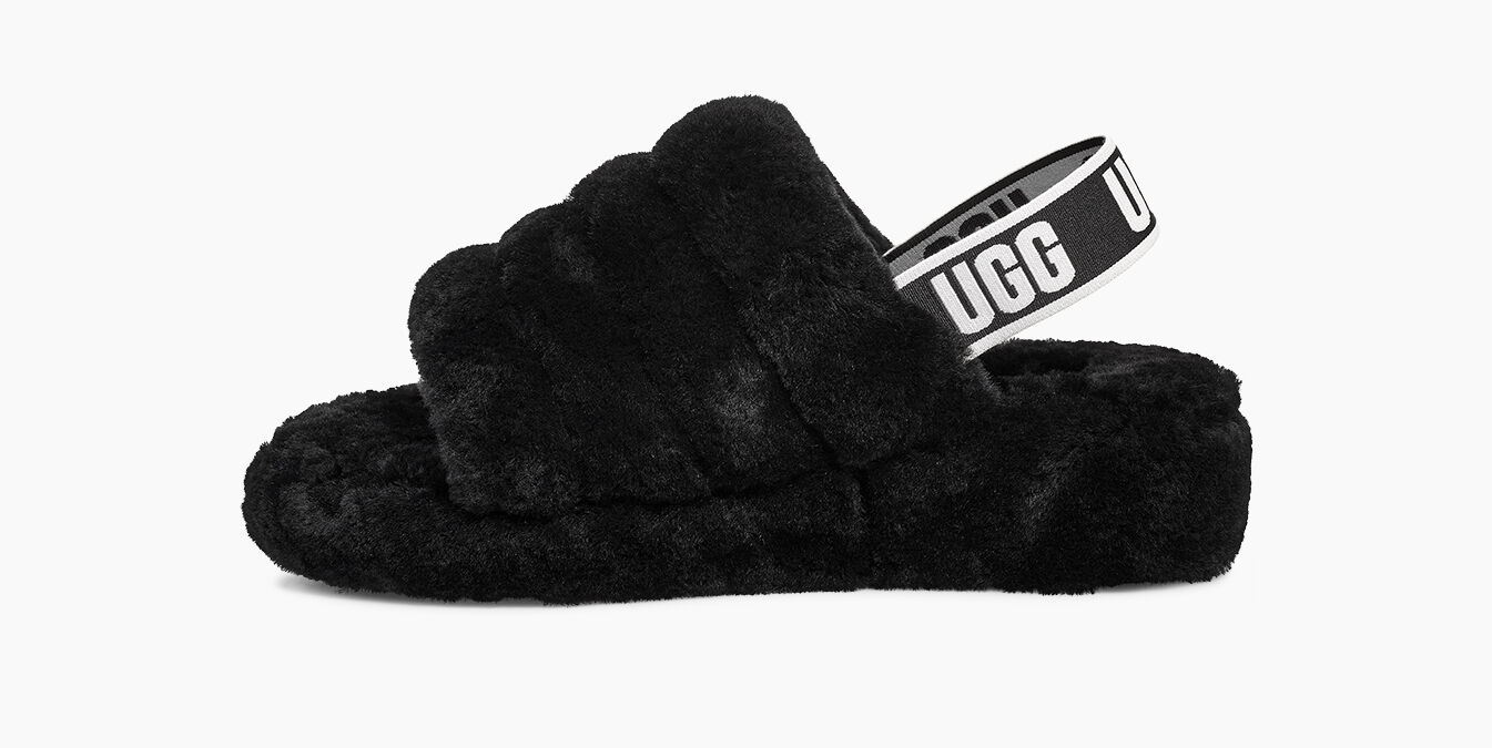 ugg yeah logo slippers