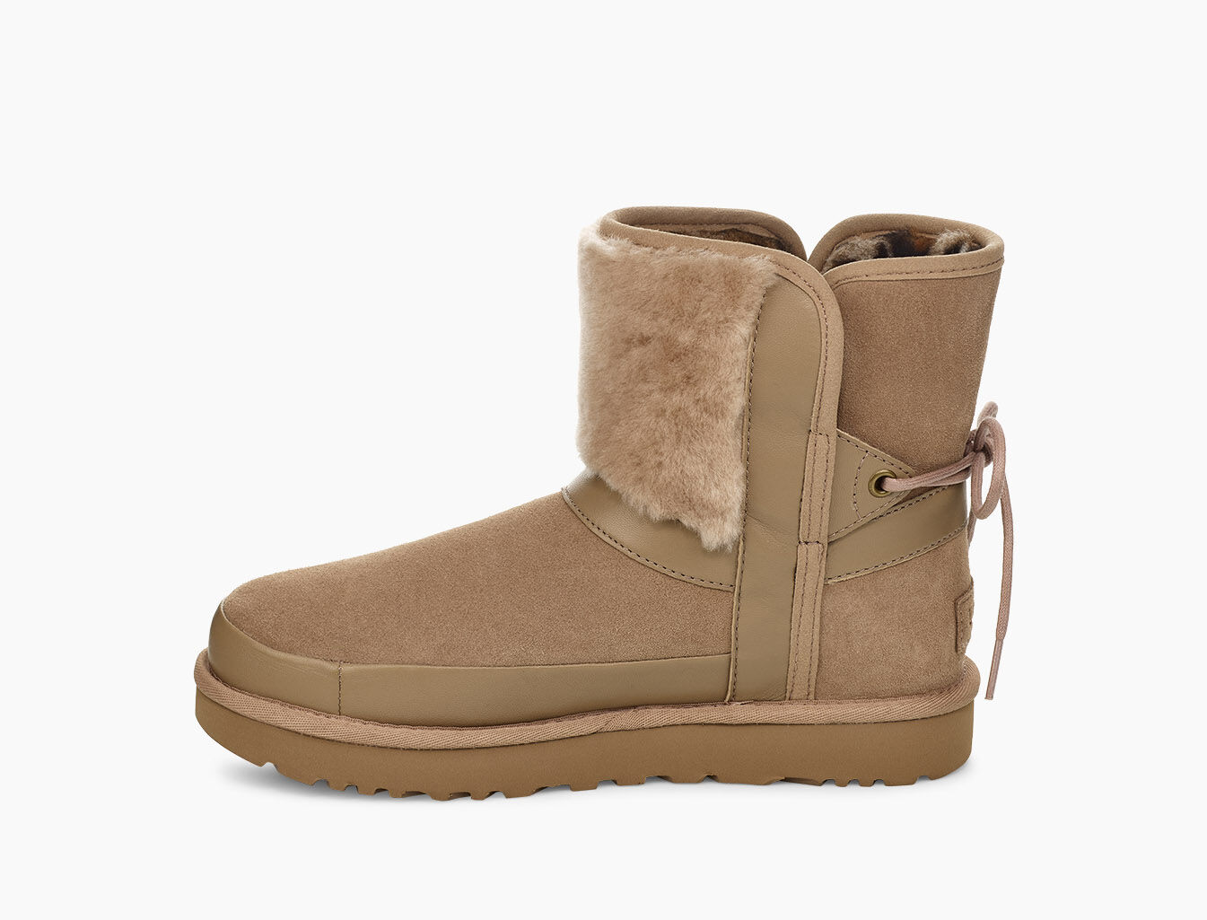 Classic Leopard Lined Bow Boot