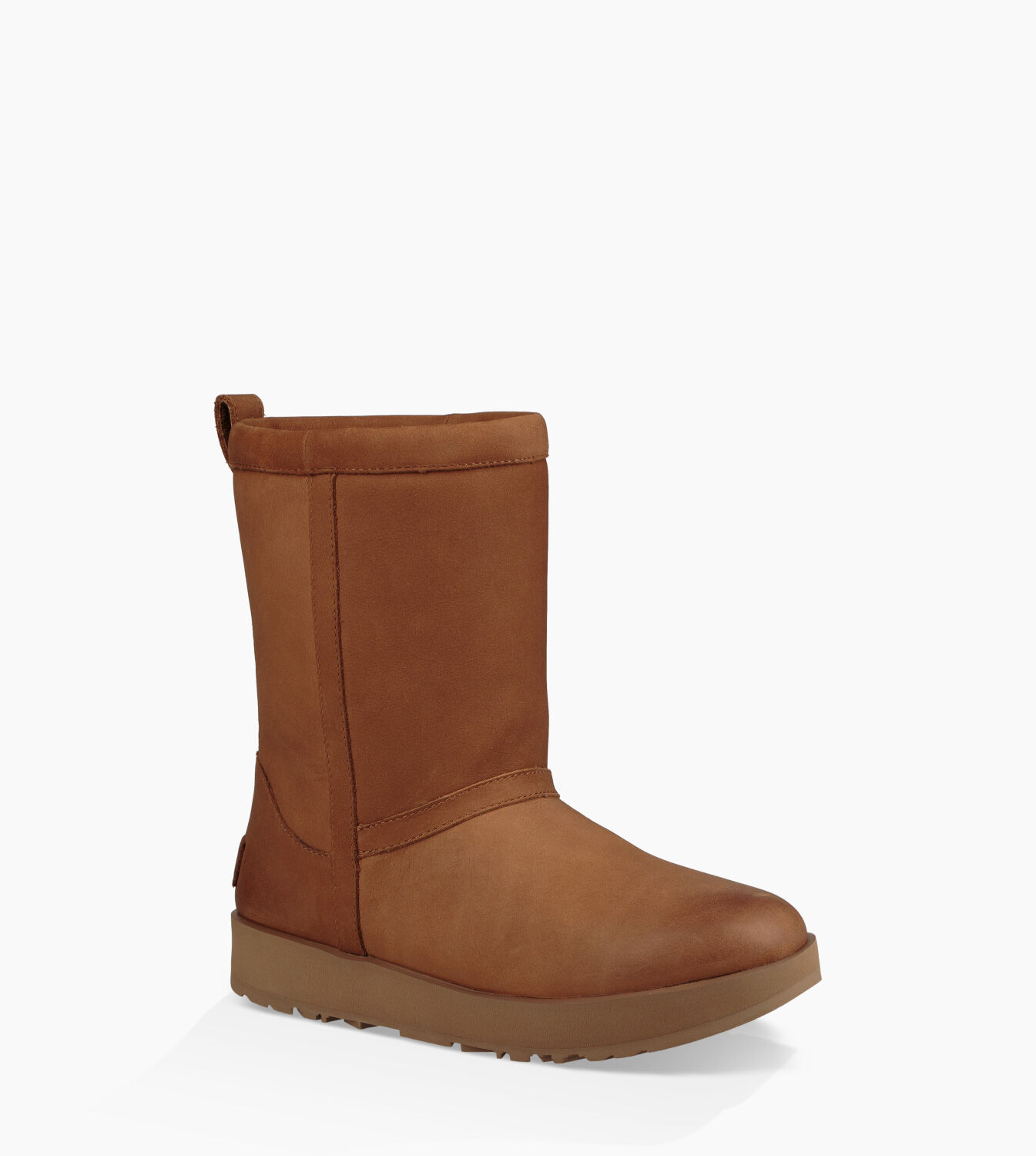 classic short leather waterproof boot ugg