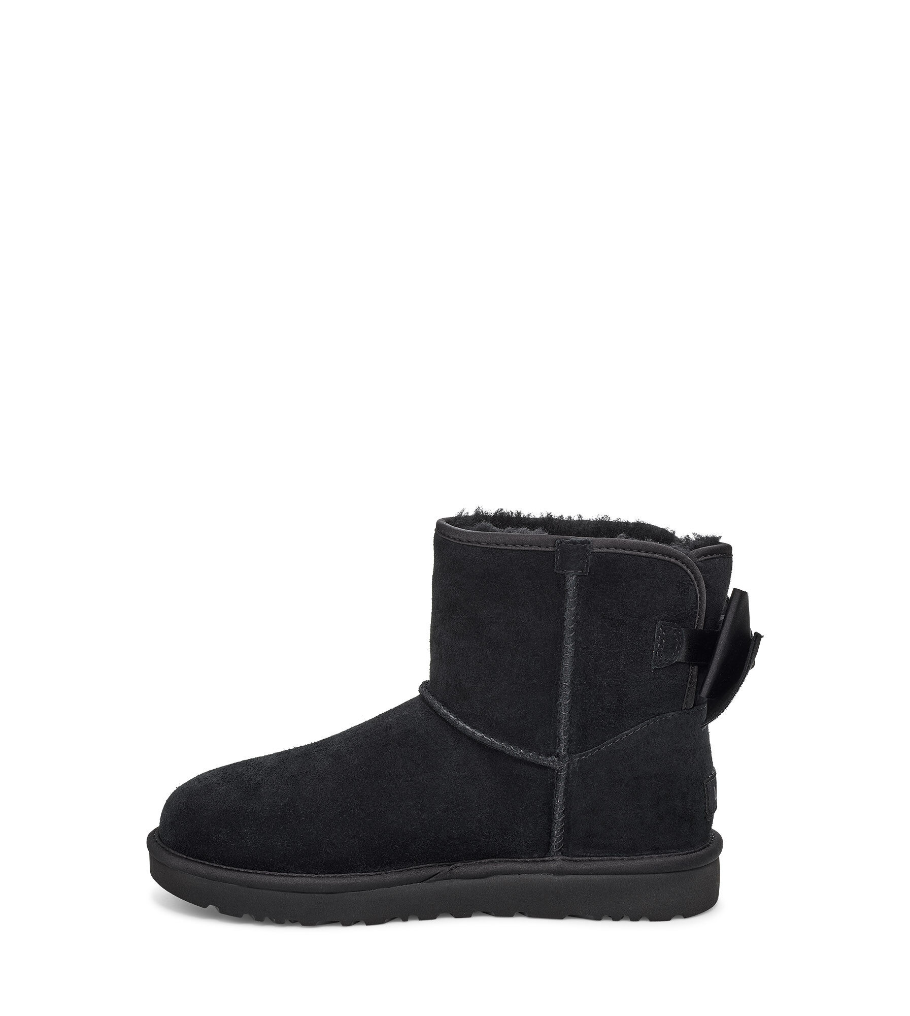 ugg satin bow mini boot