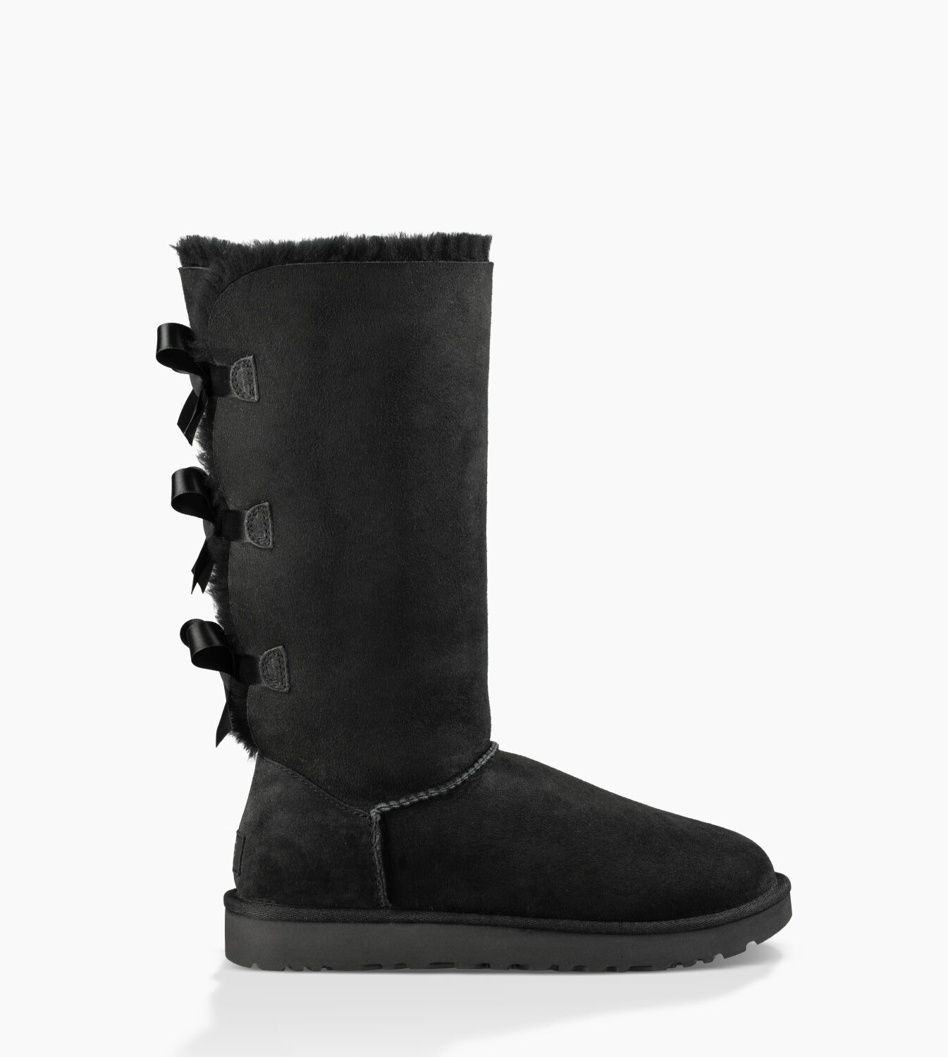 tall grey uggs with bows