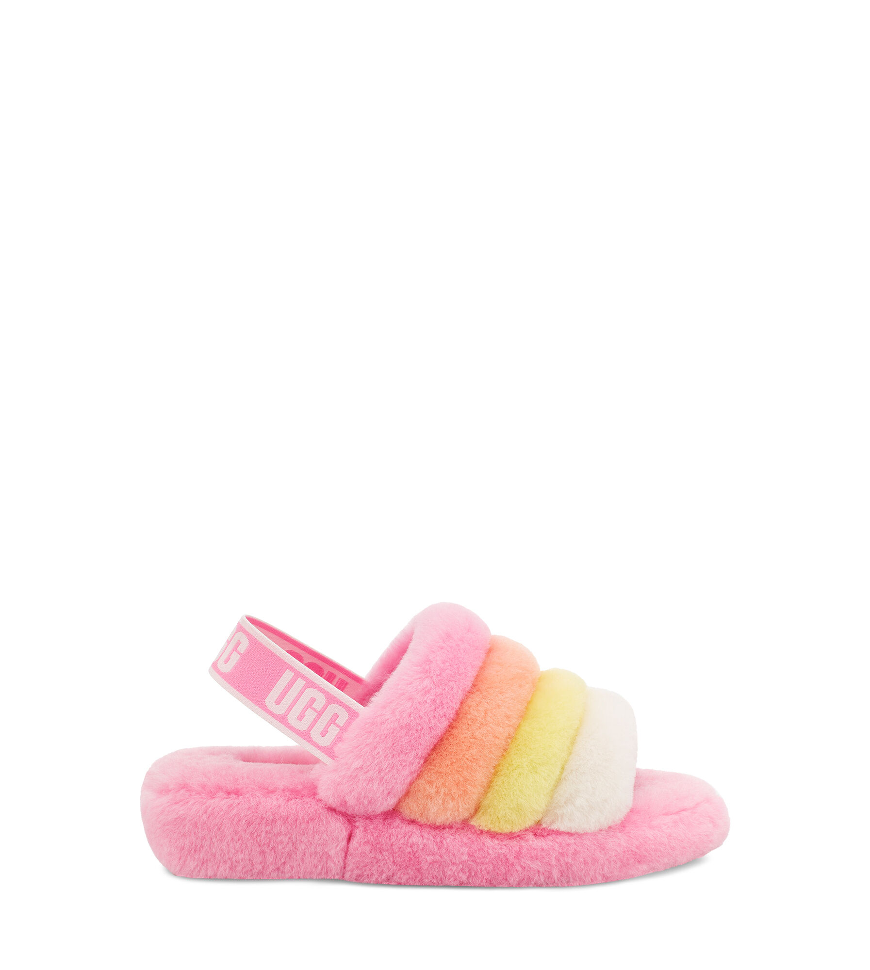 ugg sliders fluffy