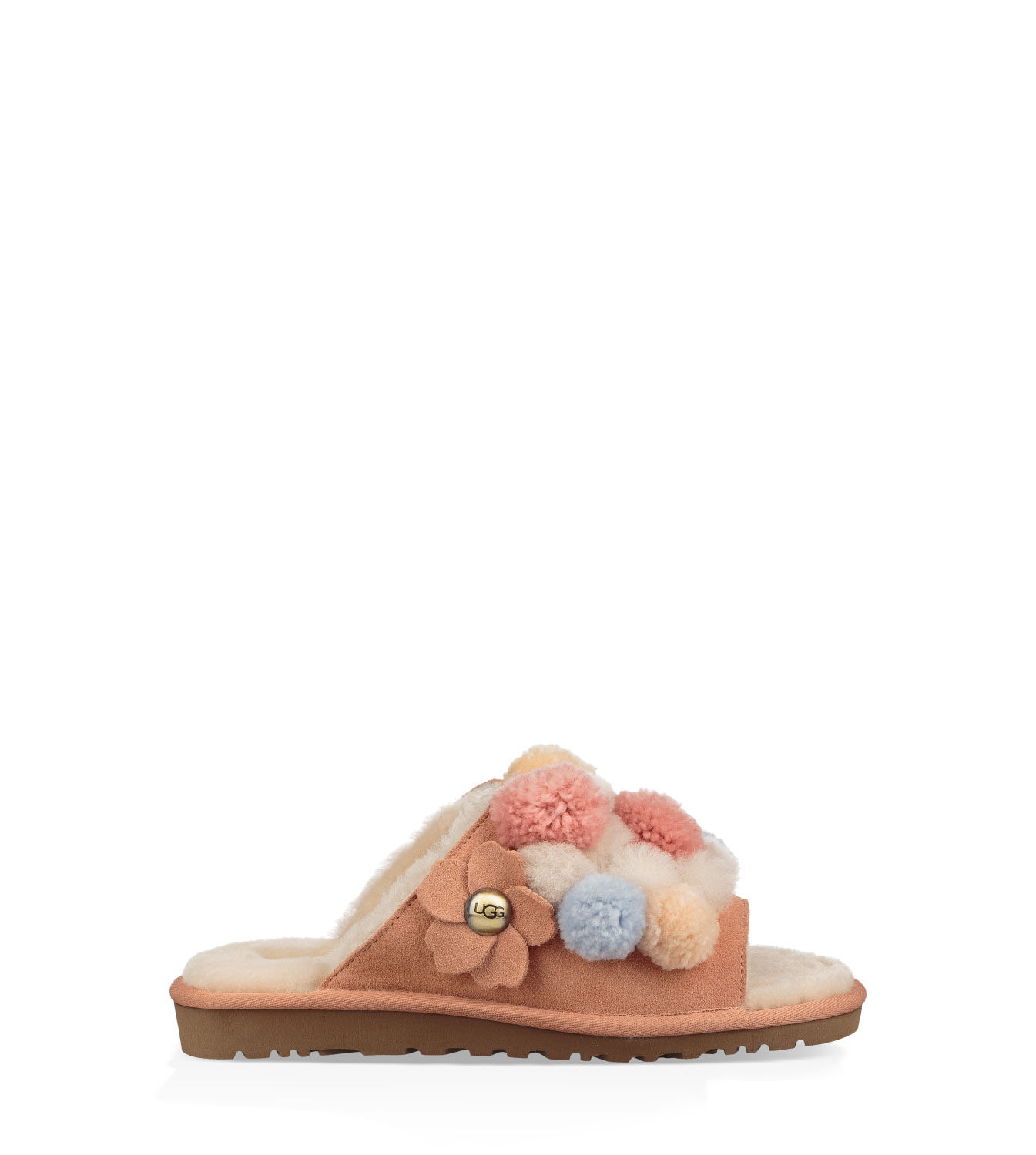 Ugg pom pom slides cheap