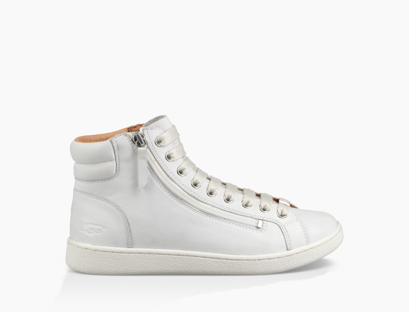 ugg white leather trainers