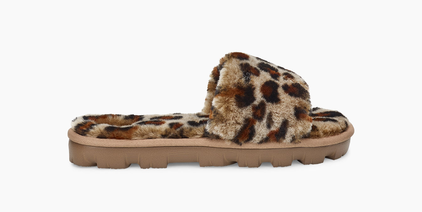 leopard print uggs slippers