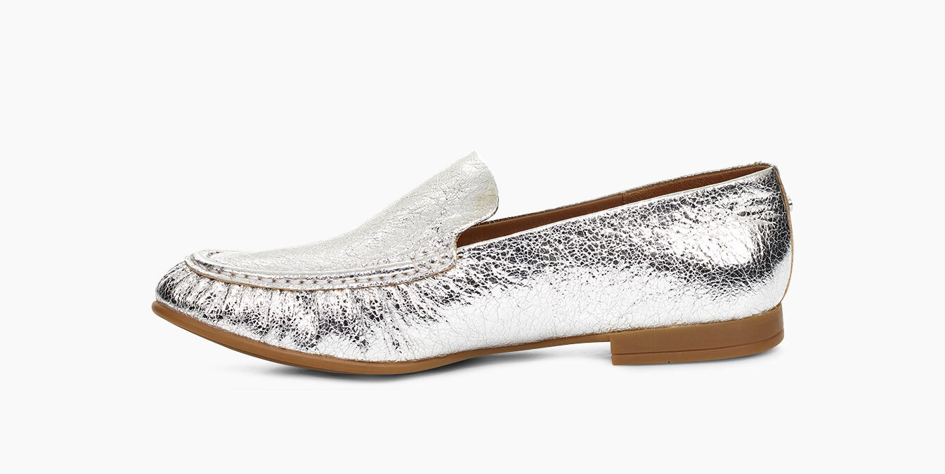 ugg metallic loafer