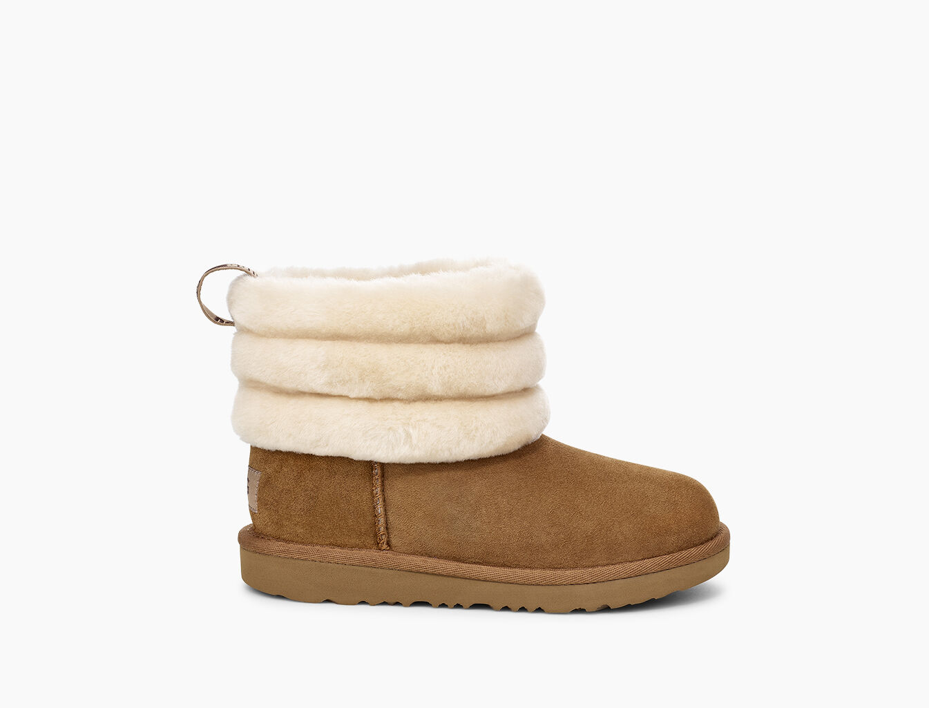 UGG® Fluff Mini Quilted Logo Boot for 