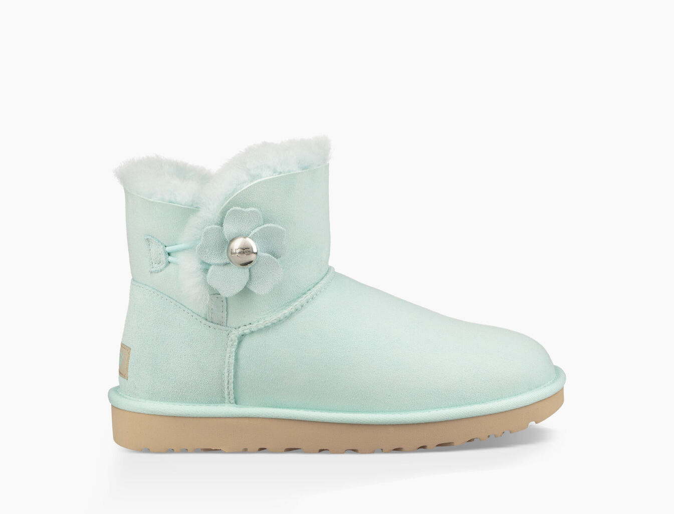 aqua uggs with bows