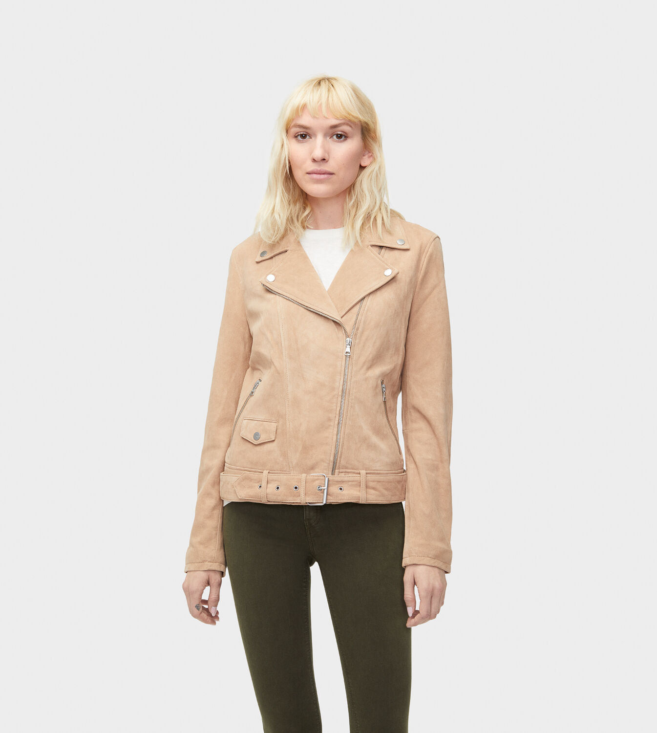 UGG® Stacey Suede Moto Jacket for Women 