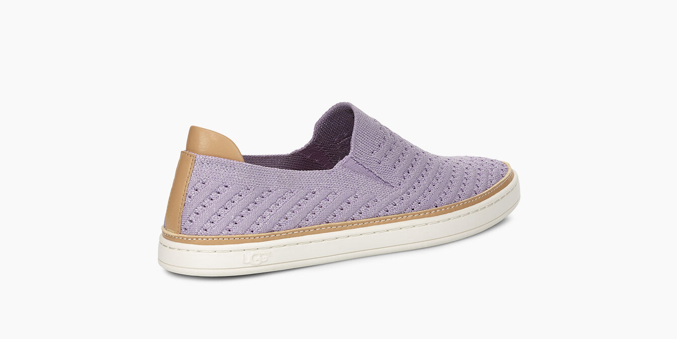 sammy chevron metallic slip on