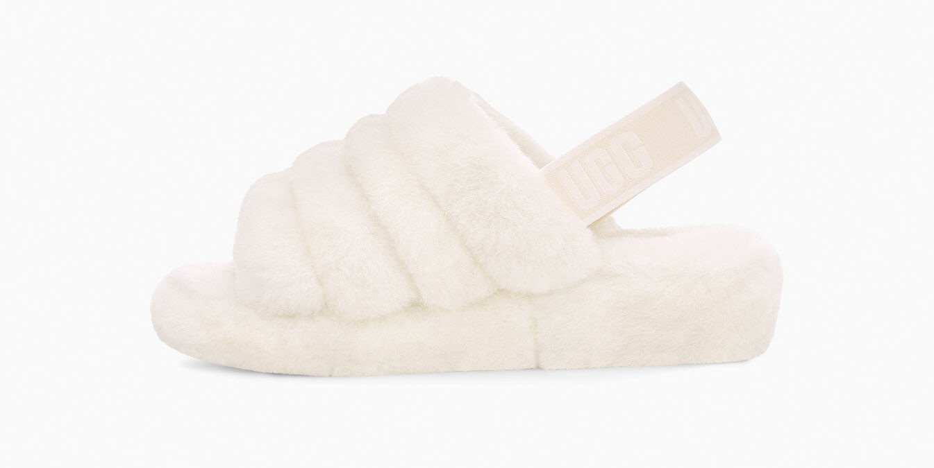 skechers plush foam slides