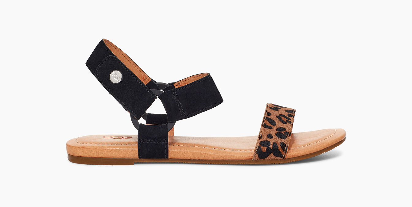 ugg leopard print sandals