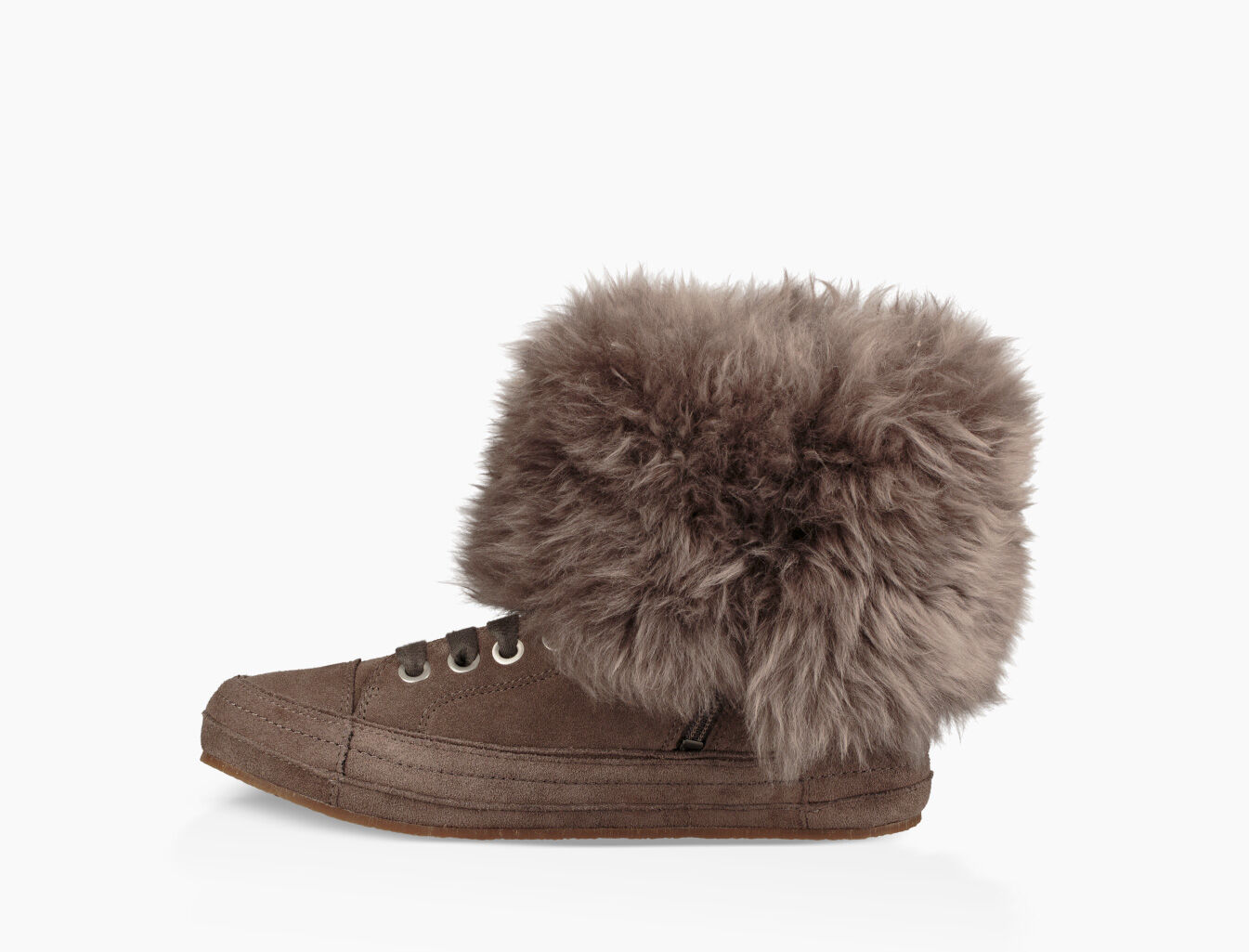antoine fur cuff sneaker