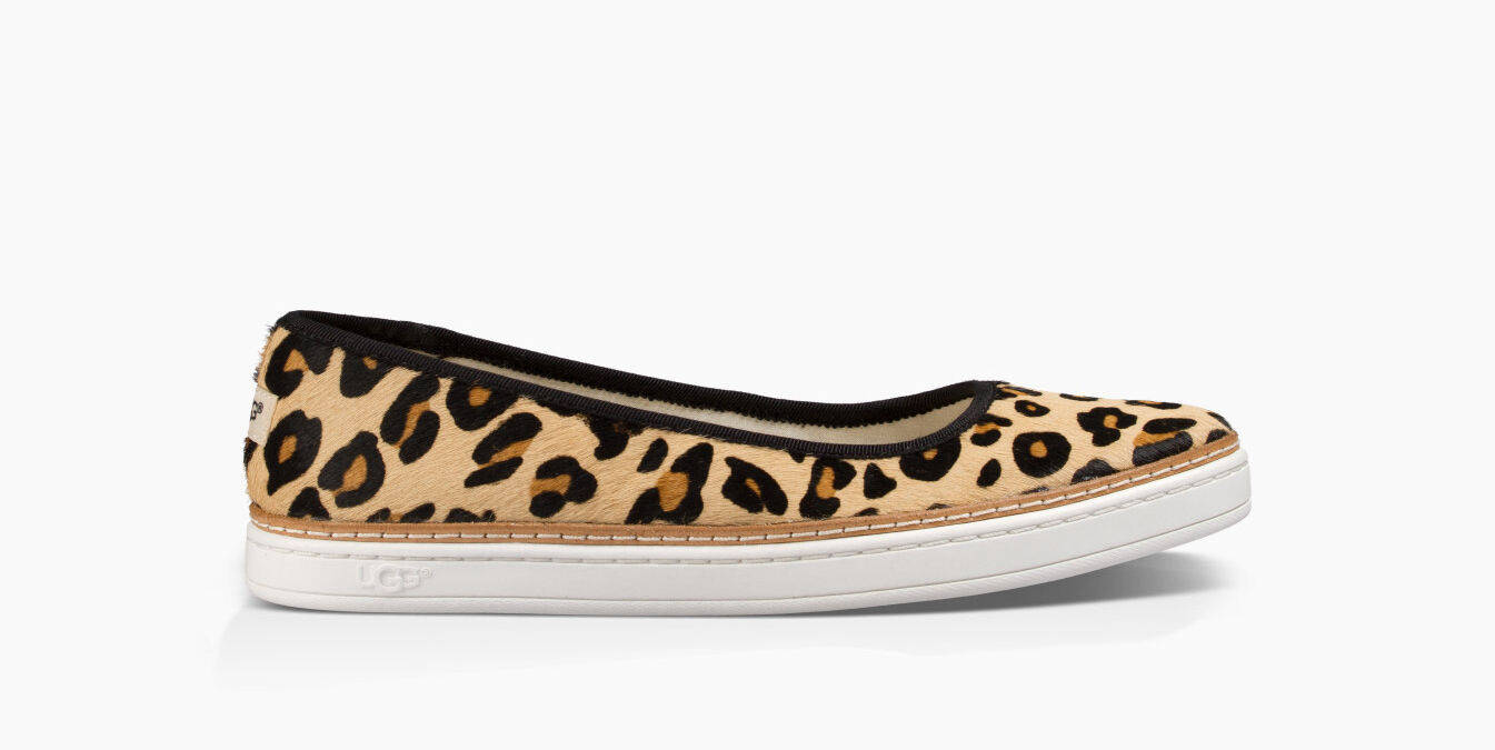 ugg slip on sneakers leopard