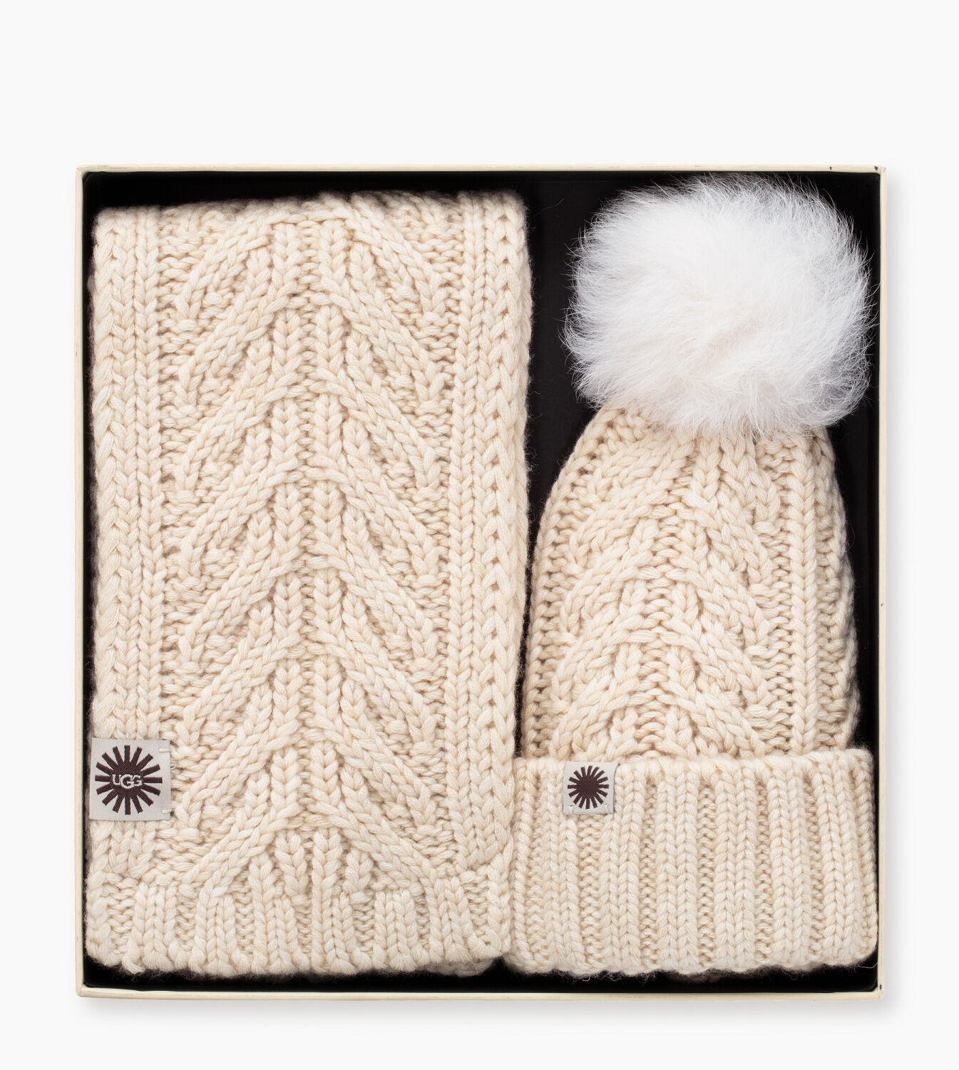 Ugg hat and scarf set clearance