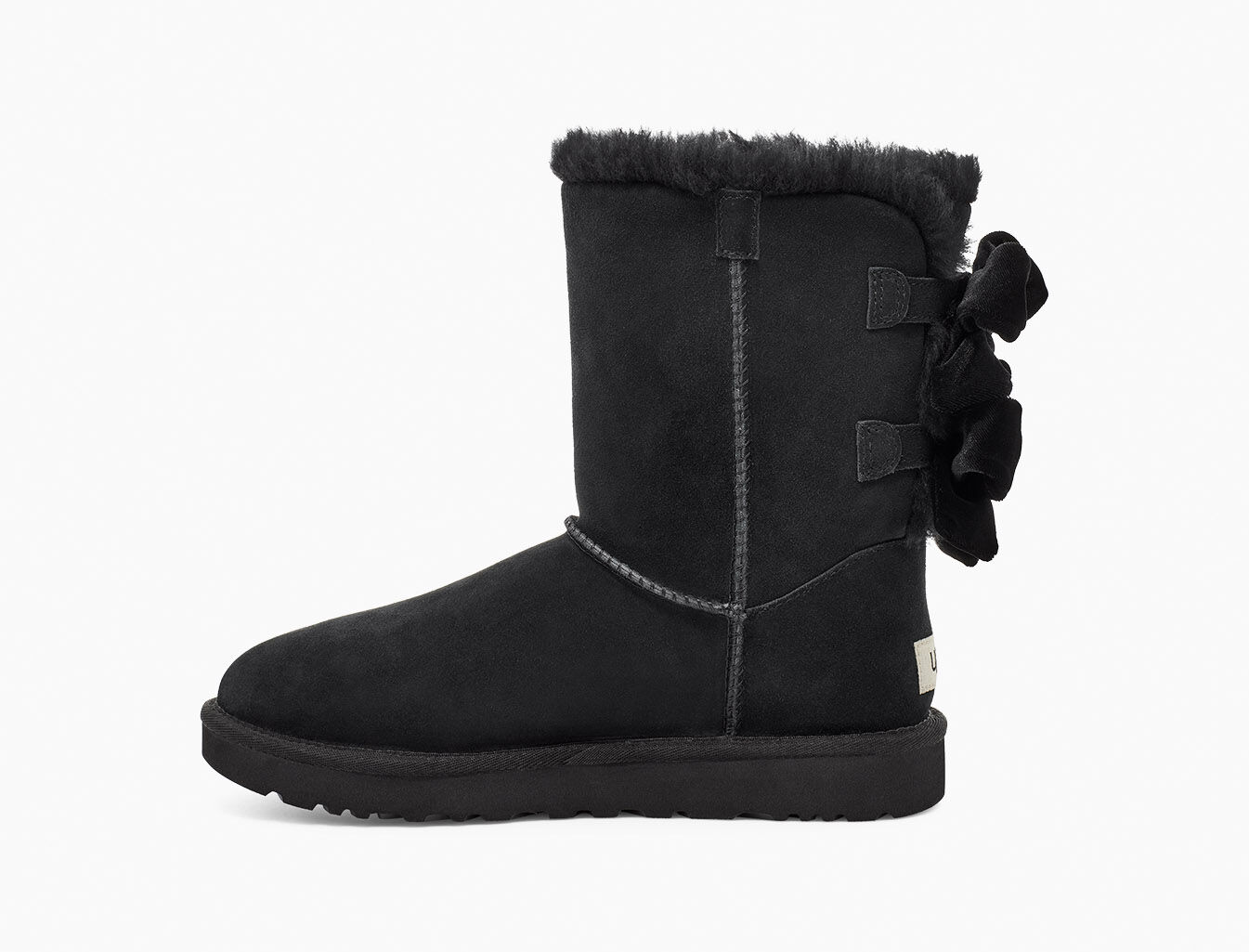 bailey bow ugg boots black