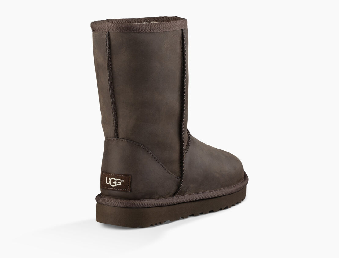 UGG® Classic Short Leather Boot for Women | UGG® UK