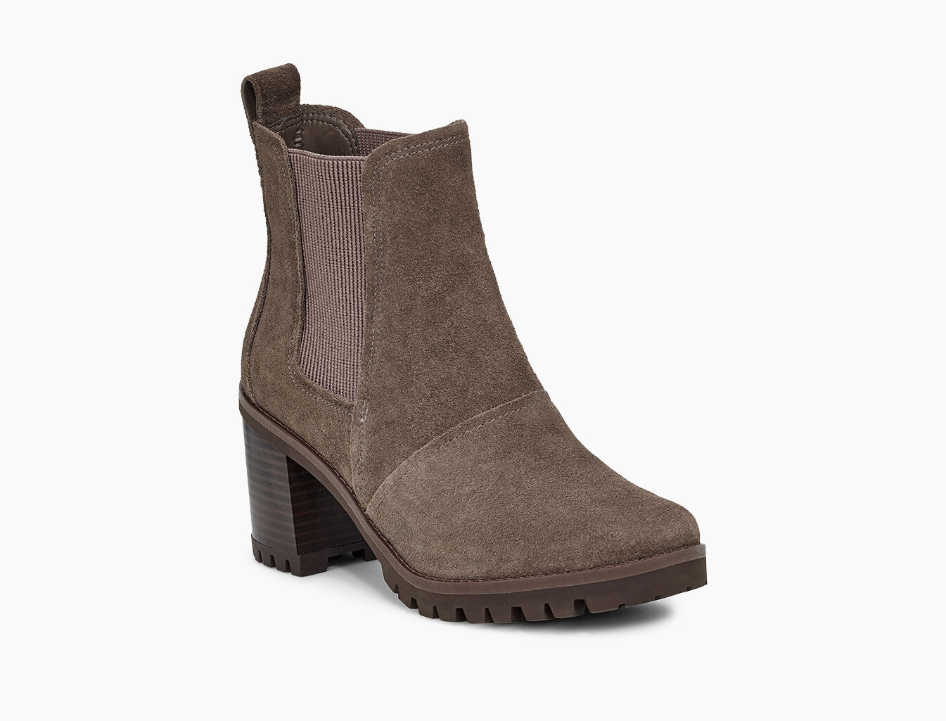 waterproof suede chelsea boots