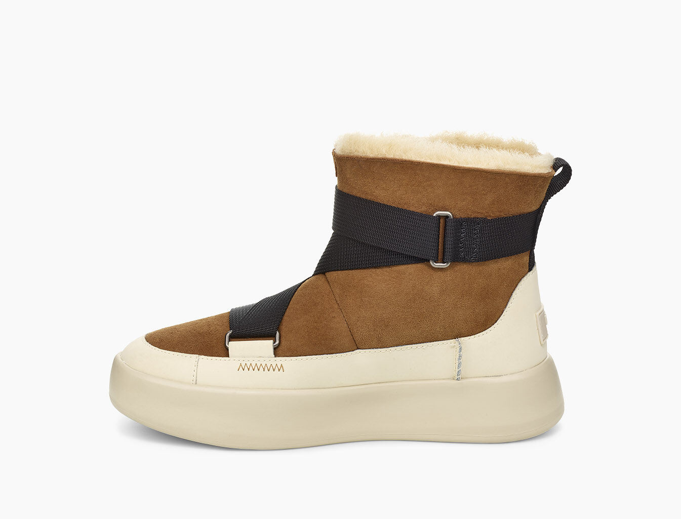 ugg buckle strap chestnut boots