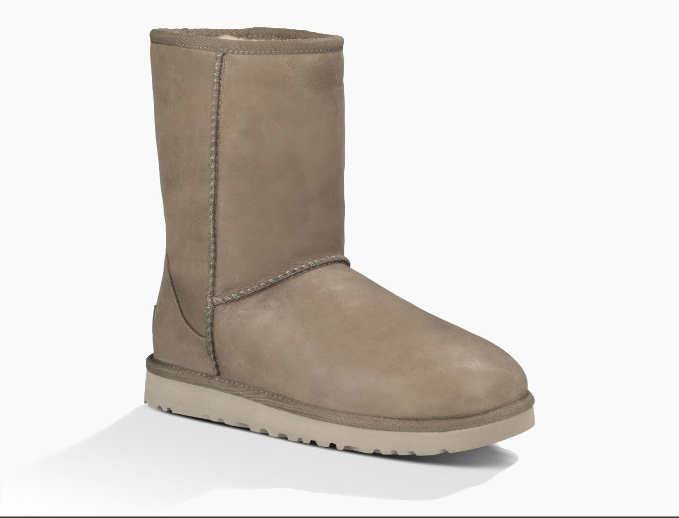 ugg classic short leather boots