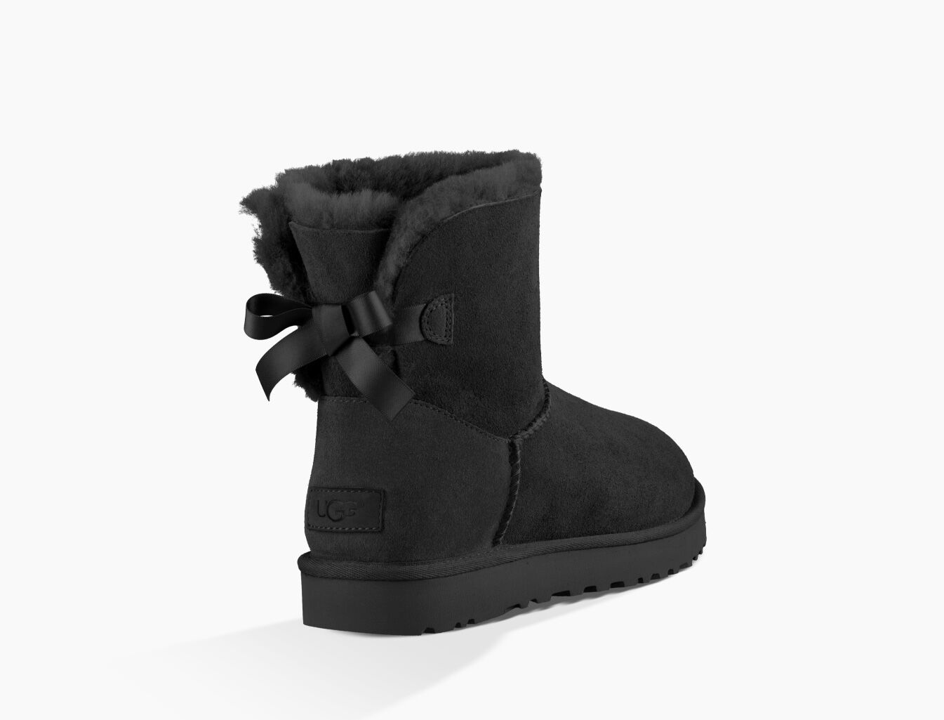 uggs mini bailey bow black