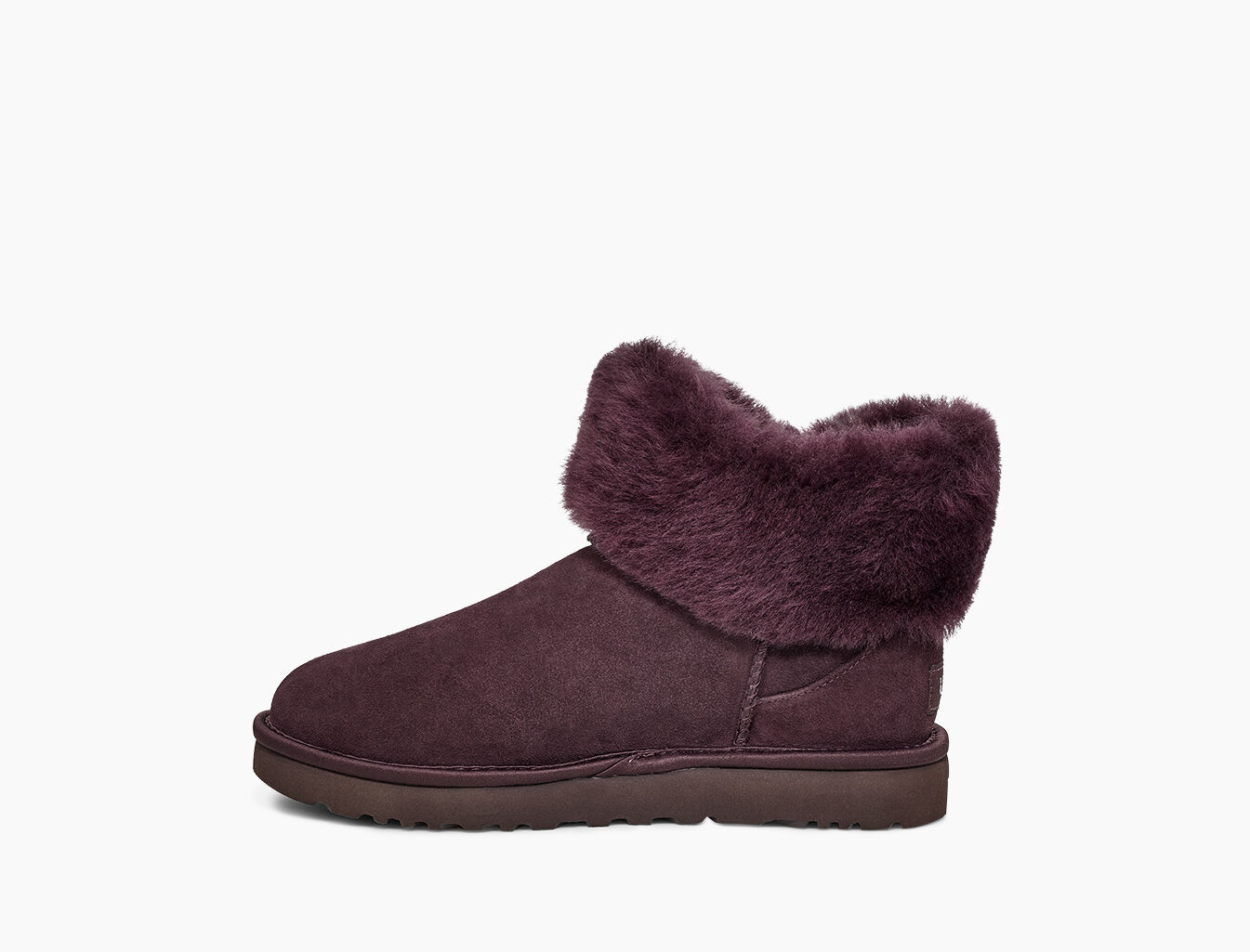 Cinched fur mini ugg Clearance