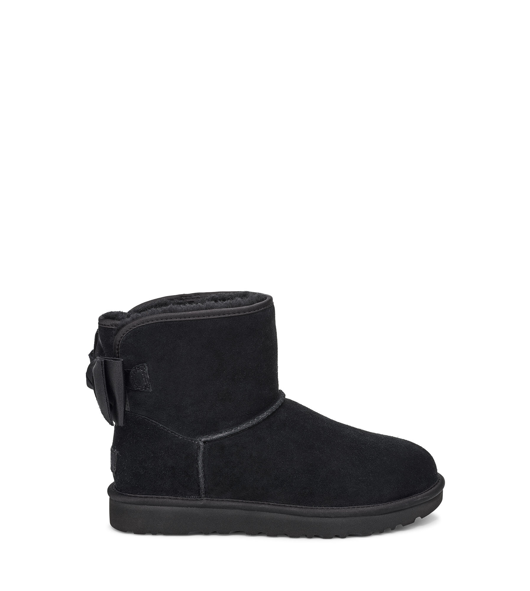 ugg satin bow mini boot