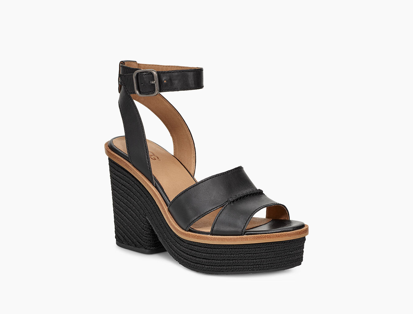 carine block heel sandal