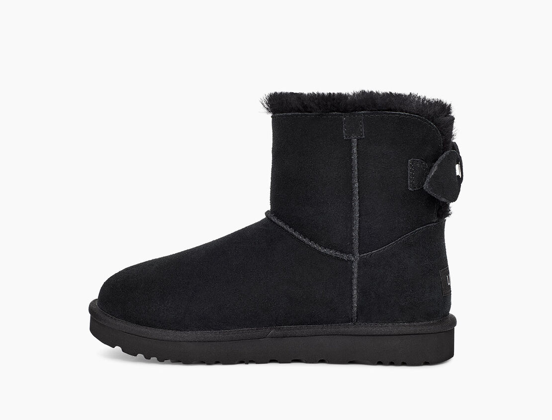 Ugg Suede Bow Mini Boot For Women Ugg Uk
