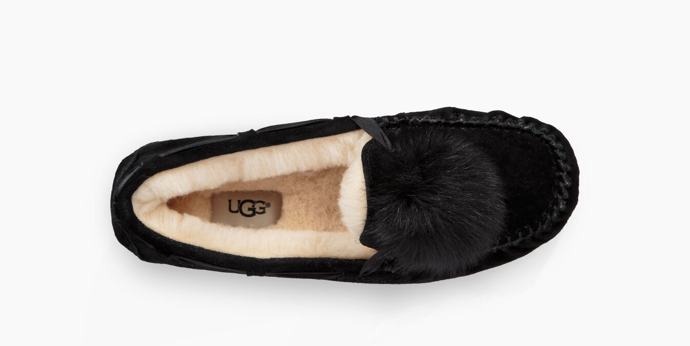 ugg moccasins with pom pom