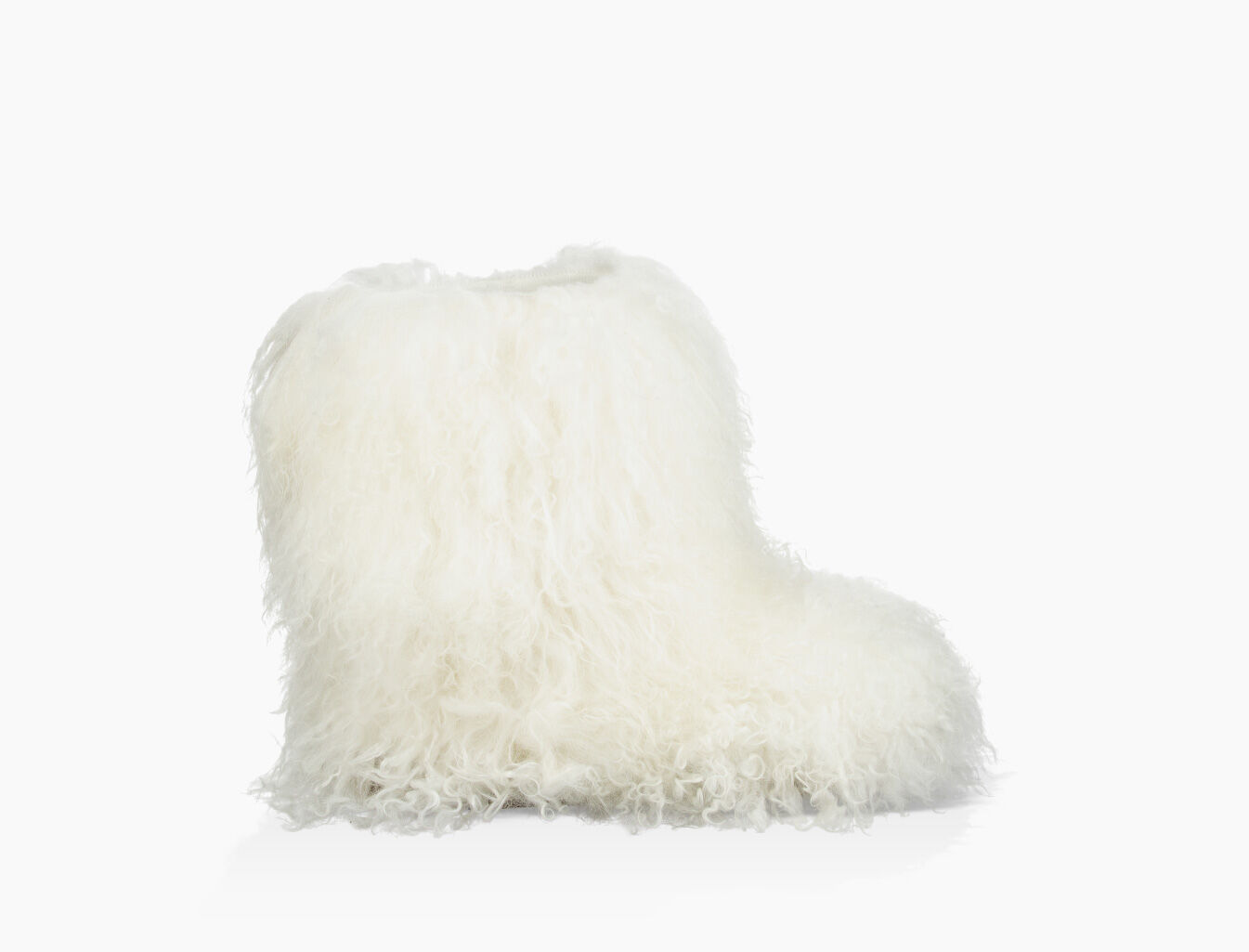 fluff momma mongolian fur boot